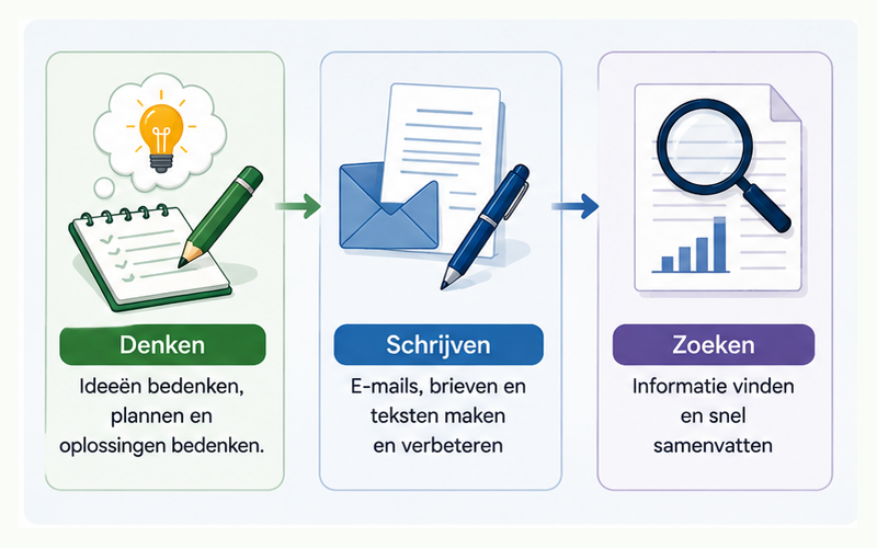 Blok 3 – Denken, schrijven en zoeken