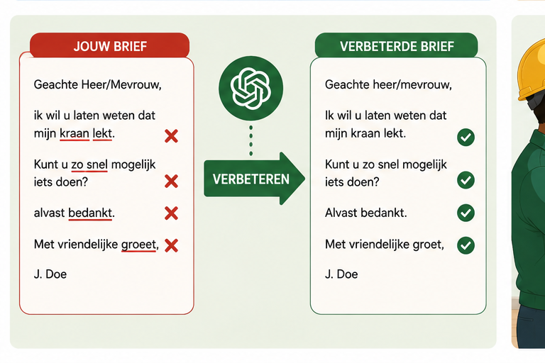 Blok 3 – Een brief verbeteren