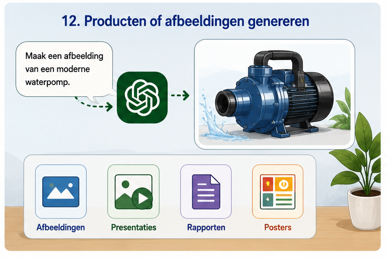Blok 12 – Producten of afbeeldingen genereren