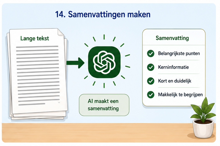 Blok 14 – Samenvattingen maken