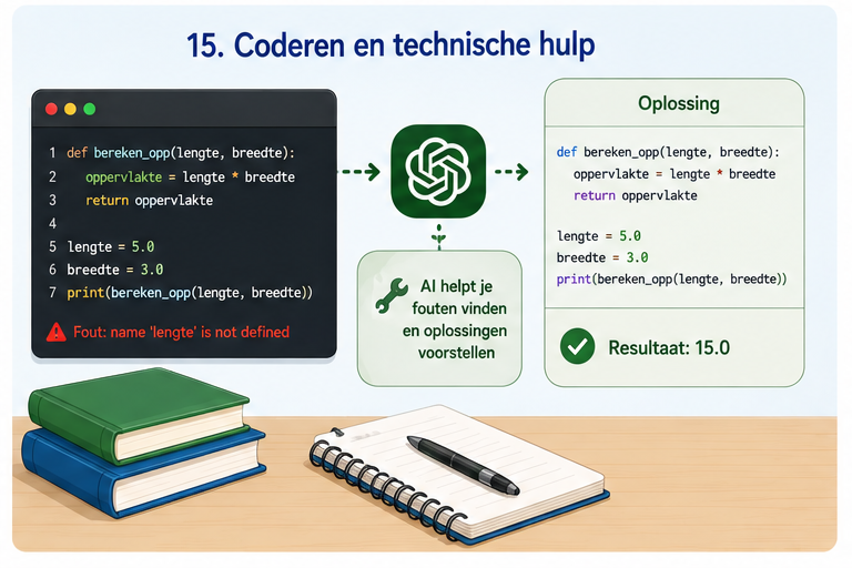 Blok 15 – Coderen en technische hulp