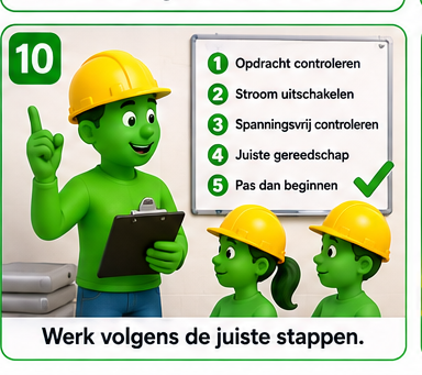 Blok 10 – Juiste stappen volgen
