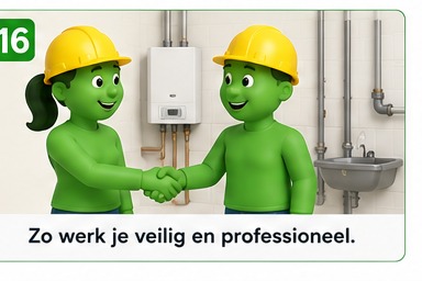 Illustratie blok 16: Veilig en professioneel werken