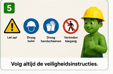 Illustratie blok 5: Gebruik het juiste gereedschap