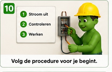Illustratie blok 10: Werk georganiseerd