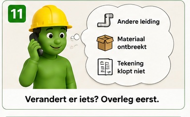 Illustratie blok 11: Meet voordat je begint