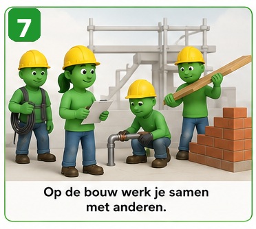 Illustratie blok 7: Verzamel materiaal
