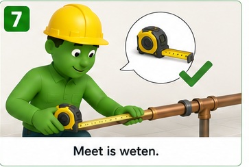 Illustratie blok 7: Werk netjes