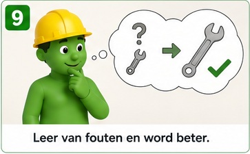 Illustratie blok 9: Volg de tekening