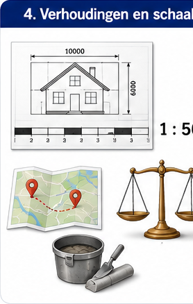 Module 4: Verhoudingen en schaal