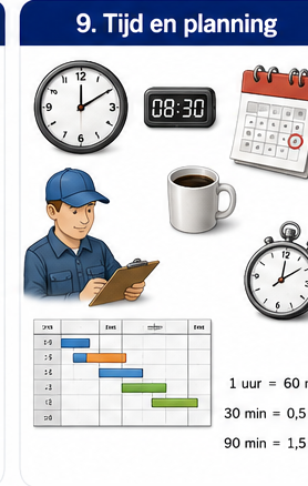 Module 9: Tijd en planning