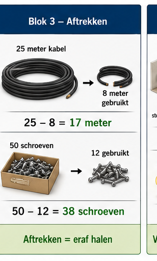 Blok 3 – Aftrekken