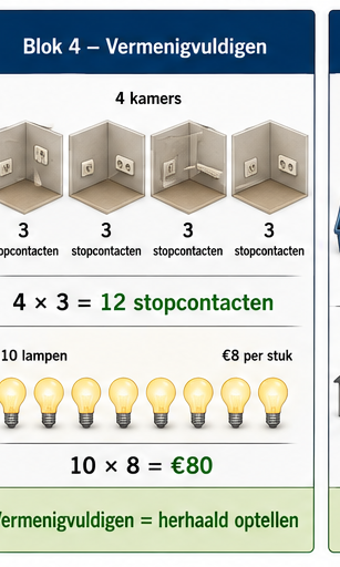 Blok 4 – Vermenigvuldigen