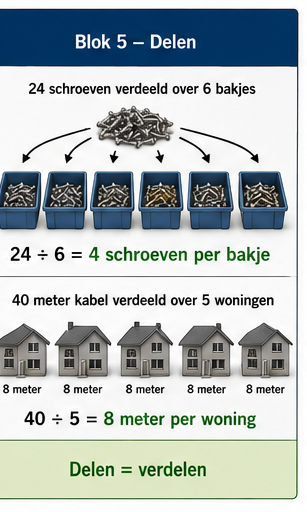 Blok 5 – Delen