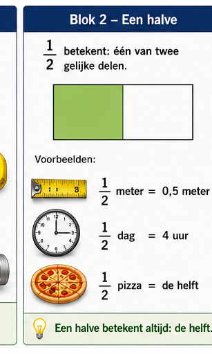 Blok 2 – Een halve