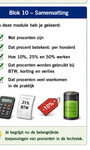 Blok 10 – Samenvatting