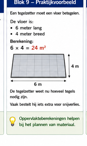 Illustratie bij Blok 9 – Praktijkvoorbeeld
