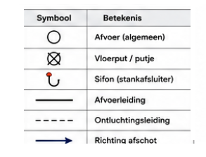 Module 6: Riolering en afvoerleidingen lezen