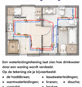 Blok 2 – Wat is een waterleidingtekening?